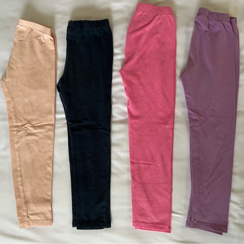 Toddler Girls Bundle of 4 Leggings